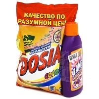 Стиральный порошок "Dosia Color", аромат свежести, 1,8 кг + подарок артикул 12685a.