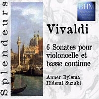 Anner Bylsma, Hidemi Suzuki Vivaldi 6 Sonatas Pour Violoncelle Et Basse Continue артикул 12701a.